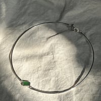 Image 3 of GREEN SEA GLASS CHOKER