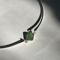 Image 2 of GREEN SEA GLASS CHOKER