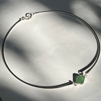 Image 1 of GREEN SEA GLASS CHOKER