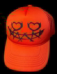 Stylish trucker hat face
