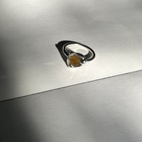 Image 5 of AMBER MOLTEN RING (N)