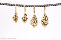 Image 5 of Oak leaf earrings