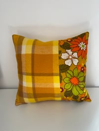 Image 1 of Yellow Flower Cushion