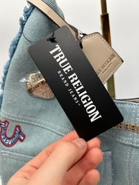Image 2 of True Religion Denim Patchwork Shoulder Bag
