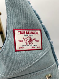 Image 7 of True Religion Denim Patchwork Shoulder Bag