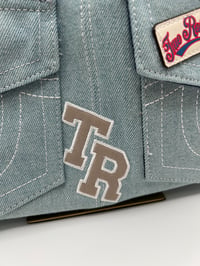 Image 9 of True Religion Denim Patchwork Shoulder Bag