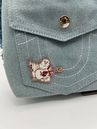 Image 6 of True Religion Denim Patchwork Shoulder Bag