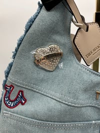 Image 5 of True Religion Denim Patchwork Shoulder Bag