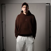 Image 1 of Risebne.® "Classic" Premium Hoodie (Mocha) (Unisex)