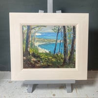 Image 1 of View to Durlston Bay and Old Harry Thought the Trees