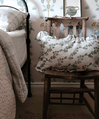 Image 2 of Ruffled, Linen, Cushion Cover Block Printing Workshop at Camus House, on Friday 25th September 2026
