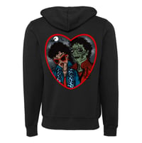 Image 3 of Deadly Bombshells- Unisex Zipper Hoodie **PRE-ORDER**