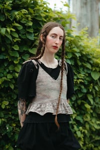 Image 1 of Knitting Pattern - Almonte Ruffle Top 