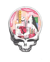Original Illustration Grateful Dead Stealie