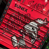 Image 5 of SQUINDO SUNEX – FOUL PLUG – 34" 6 DRAWER PREMIUM SERVICE CART – RED