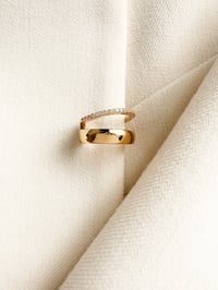 Image 1 of Bague d'oreille Opulence double