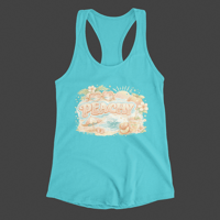 Image 3 of Peachy Racerback Tank