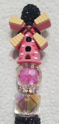 Image 3 of Windmill Rhinestone Beaded Pens