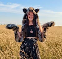 Image 4 of Scoobi Faux Fur Animal Hood – 100