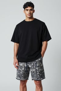 Image 5 of Funky Cotton Mushroom Shorts - 446 