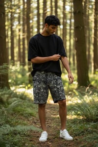 Image 7 of Funky Cotton Mushroom Shorts - 446 