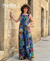 Image 6 of Handmade Thai Patchwork Overalls – Unisex Cotton Festival Jumpsuit