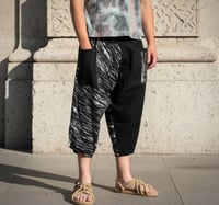 Image 8 of Thai Cotton Tribal Lines Patchwork Pants - 465