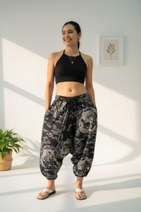 Image 2 of Black Dragon Cotton Festival Pants – 404