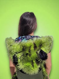 Image 10 of Green Feather Bolli Bear Hood - 121