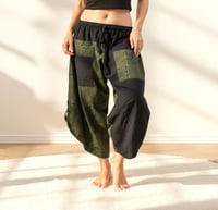 Image 2 of Green Thai Cotton Unisex Pants – 424