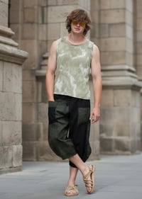 Image 3 of Green Thai Cotton Unisex Pants – 424