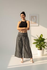 Image 4 of Thai Geometric Palazzo Pants – 468