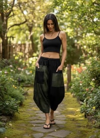 Image 8 of Green Thai Cotton Unisex Pants – 424
