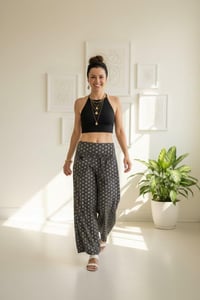 Image 7 of Thai Geometric Palazzo Pants – 468