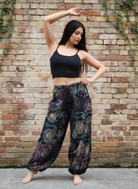 Image 7 of Om Sun Mandala Cotton Festival Unisex Pants - 430A