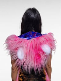 Image 9 of Cotton Candy Faux Fur Bolli Bear Hood - 115