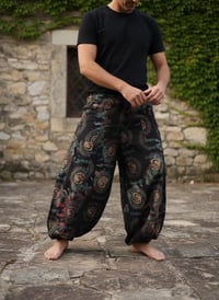 Image 2 of Om Sun Mandala Cotton Festival Unisex Pants - 430A