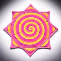 Image 3 of Festival Flow Star, Double Sided Dapo Stars ,Spin Prop for Rave and Flow Art