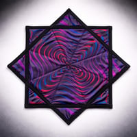 Image 5 of Festival Flow Star, Double Sided Dapo Stars ,Spin Prop for Rave and Flow Art