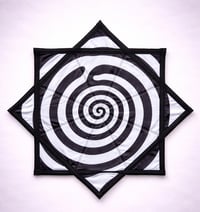 Image 3 of Spiral Festival Flow Star, Double Sided Dapo Stars | Flow Toy for Burning Man and Shambhala