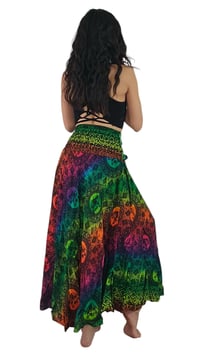 Image 8 of 2-in-1 Boho Wrap Skirt & Convertible Dress - Thai Rayon - 700B