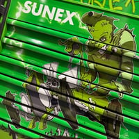 Image 5 of  SQUINDO SUNEX – IT’S ALIVE!! – 34" 6 DRAWER PREMIUM SERVICE CART - GREEN 
