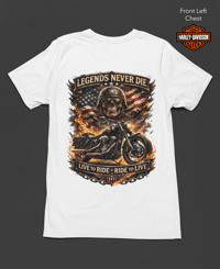 Image 3 of Legends Never Die MC Tee