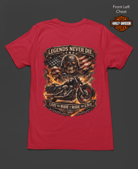 Image 4 of Legends Never Die MC Tee