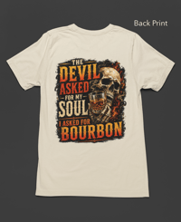 Image 3 of The Devil Asked Tee