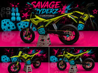 Image 2 of Valtinsu / Yozma 48v  Stunt Sliders Set "12mm" Axles