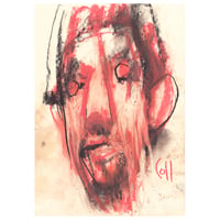 Image 1 of Cohesion - Sketchbook Drawing in Soft Pastels and Charcoal  on Paper 