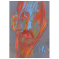 Image 1 of Another Gent  - Sketchbook Drawing in Soft Pastels on Paper 
