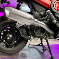 Image 3 of NAVI 110 Stainless Performance Hi Rise Exhaust System