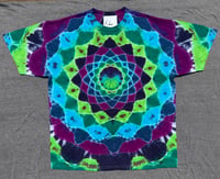 Image 1 of XL Mandala blue/green/purp